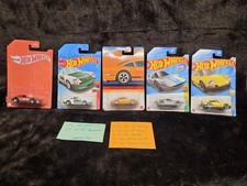 LOT OF 5 ASSORTED PORSCHE 911 Hot Wheels PORSCHE Car Porsche HW5-700
