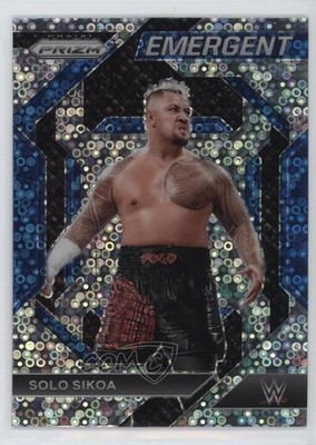 2024 Panini Prizm WWE Emergent Under Card Prizm Solo Sikoa #5 3hd
