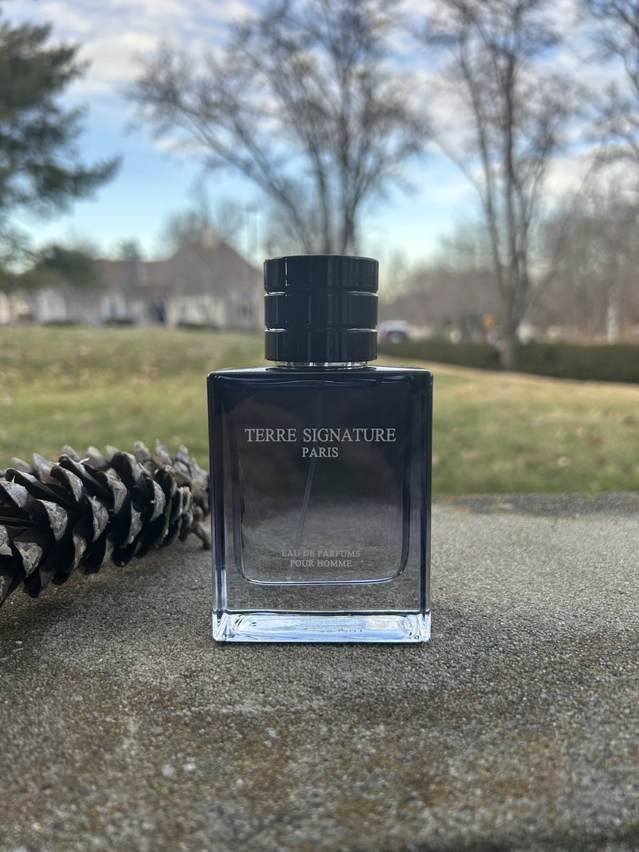 terre signature paris pour homme woody/fresh geranium lavender