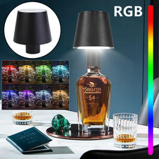 RGB LED Flaschenaufsatz USB Tisch-Lampe Flaschen-Leuchte Deko-Licht Dimmbar