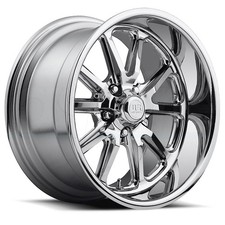One 20x8 US Mags U110 Rambler 5x4.75/5x120.65 1 Chrome Wheel Rim 72.56