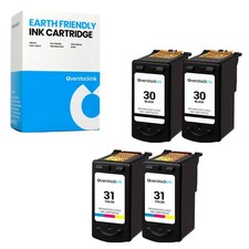 OSI 4PK Compatible Canon 30 31 Printer Ink Cartridge for PIXMA MP470 MX300 MX310