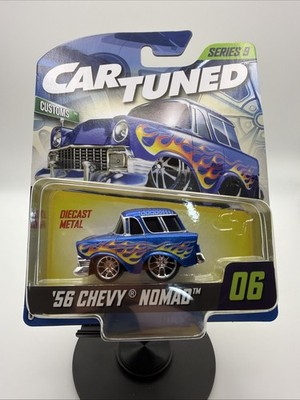 Cartuned 1956 Chevy Nomad (Customs) Series 9 Mainline 2026 1/64 Car Tuned Flames