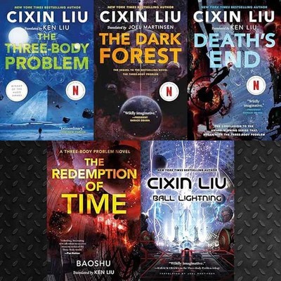 The THREE-BODY PROBLEM Series By Cixin Liu - 5 MP3 Audiobook Collection