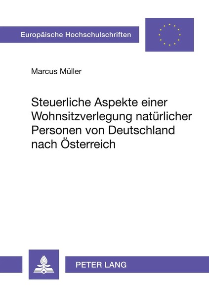 Steuerliche Aspekte Einer Wohnsitzverlegung NatüRlicher Personen Von...-image