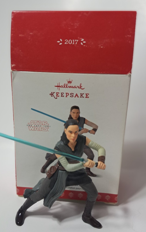 2017 Hallmark Keepsake Rey Ornament Star Wars The Last Jedi w/ Box