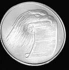 American Eagle with Constitution in Beak, Free the Eagle, 1 ounce .999 Silver