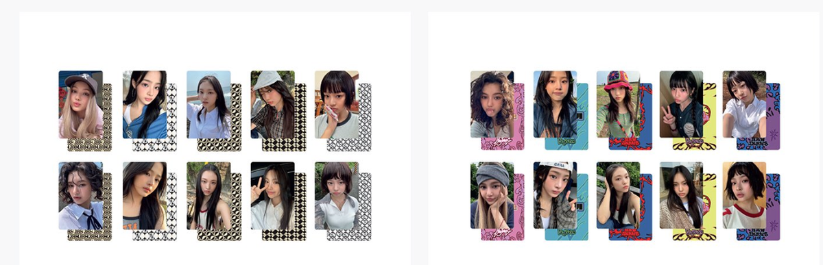 NEWJEANS HOW SWEET LINE FRIENDS POP UP PHOTOCARD IDOL KPOP SET