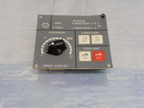 MORI SEIKI AB12C-4143 OVERRIDE PANEL - Picture 2 of 9