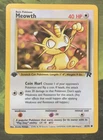 1st Edition Meowth 62/82 - Team Rocket - Near Mint