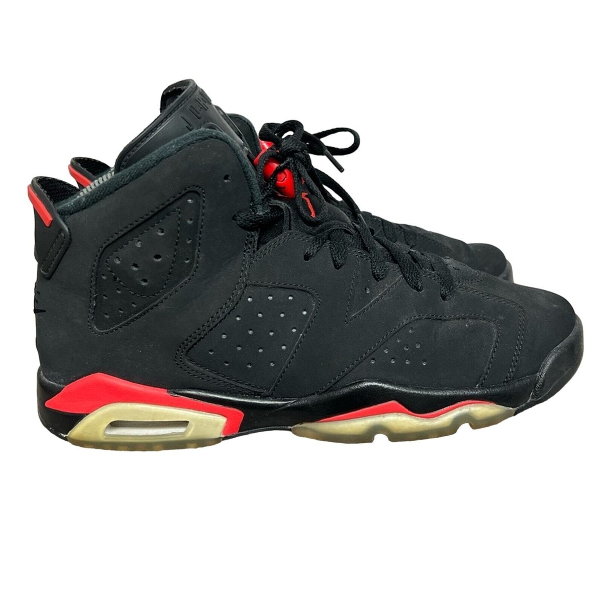 Jordan 6 Retro GS Infrared 2019 Size 7Y Women 8.5 Shoes NICE
