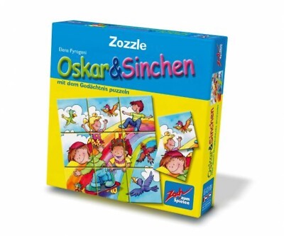 Zoch 601131900 - Zozzle Memo Kinder Puzzle - Oskar und Sinchen