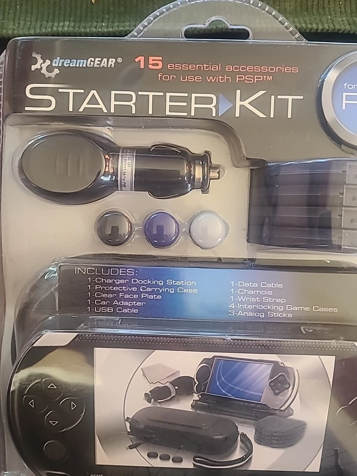 Dream Gear 15 Piezas PSP Essential Accesorios Starter KIT Foto 4 de 4