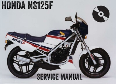 1984-1988 Honda NS125F NS125 F TC01 Repair Workshop Service Manual