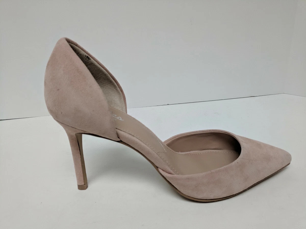 Blush suede deals pumps