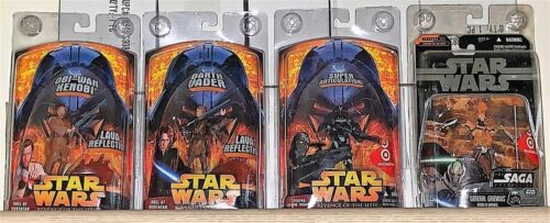 STAR WARS REVENGE OF THE SITH & SAGA LOT OF TARGET EXCLUSIVE FIGURES MINT/SEALED - Picture 4 of 17