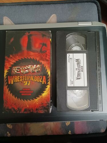 ECW Wrestlepalooza 1997 VHS, 97, Rare, WWE, WWF, WCW, Taz, Raven, Sandman, RVD - Picture 1 of 2