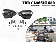 Fit For Royal Enfield Classic 650 TINTED BLACK COLOR HAND GUARD