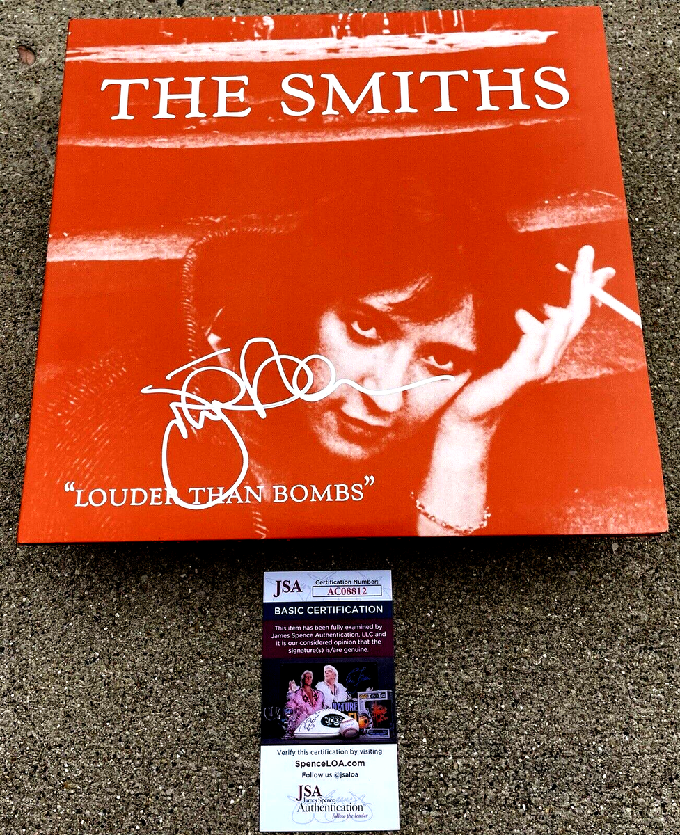 Johnny Marr LPレコード THE SMITHS Johnny Marr SIGNED Louder Than Bombs Vinyl JSA COA | eBay