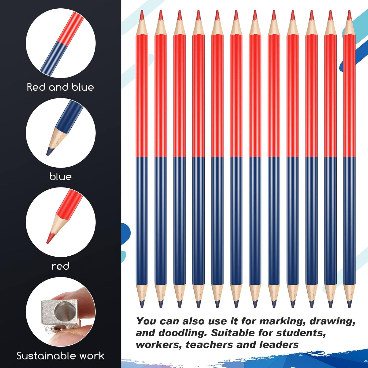 S With Sharpeners For Grading Tests