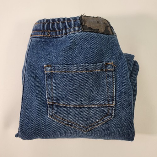 Silver Jeans Co Youth Jeans Size 8 Nathan Straight Lined Elastic Waist Pockets - Picture 12 of 12