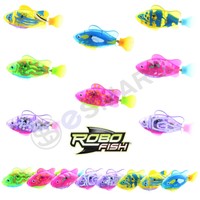 Set Of 8 Led Robo Fish Battery Powered Robot Pet Kid Toy Gift Water Auto Swim on sale Set Of 8 Led Robo Fish Battery Powered Robot Pet Kid Toy Gift Water Auto Swim on sale