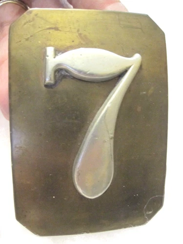 New York NY NATIONAL GUARD, 7TH INFANTRY c1860's CROSS BELT PLATE