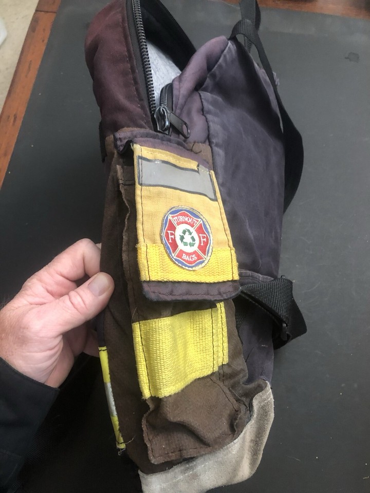 Custom Backpack Firefighter Turnout Bag FFTOB Niki Rasor Shark Tank eBay