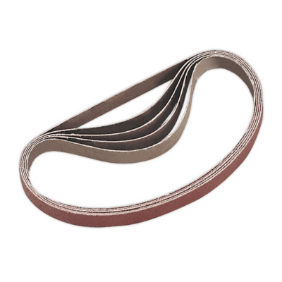 Sanding Belt 10 x 330mm 100Grit Pack of 5 - Sealey SA35/B100G New
