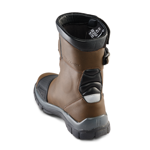 Fusport GIBSON x MOTOZ Brown Low Adventure Motorcycle Boots Size US9 EU42 - Picture 4 of 5