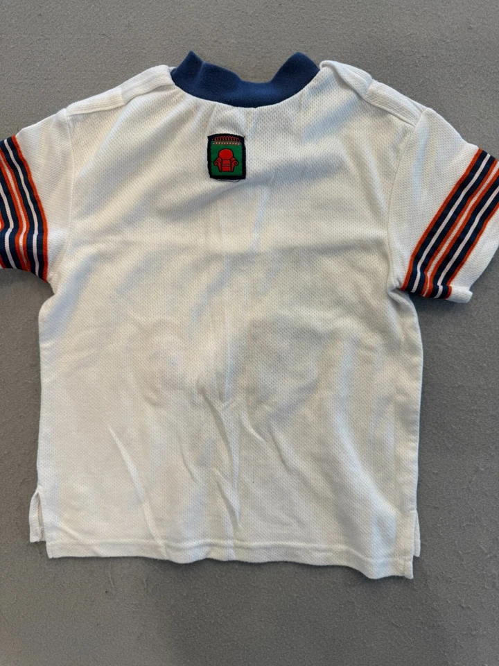 Vintage Blues Clues Baseball League Polo Shirt Kids 6 Nick JR. 2000's Sports Pup - Image 4 of 4