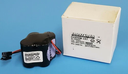 NIB FANUC A98L-0031-0025 BATTERY PACK LITHIUM 4 CELLS 6.0 V DC 5000 MAH CUSTOM-1
