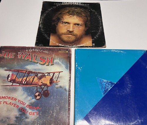 Lot of 4 Vinyl LP 70's ROCK - Joe Walsh, Joe Cocker, James Taylor