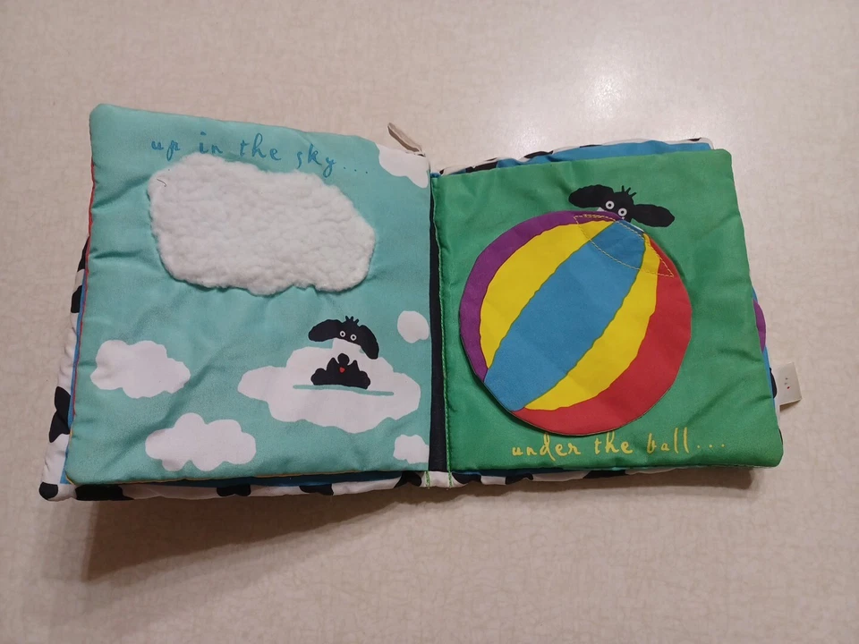 Livro de bebê de pelúcia Manhattan Toy Co Where Is The Bone? - Imagem 3 de 4