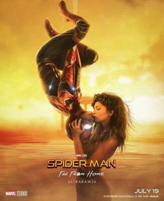 281548 Spider Man Far From Home Super Hero Action Movie PRINT POSTER