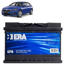Batteria 70Ah EFB per Skoda Scala 1.0 1.5 TSI benzina 1.6 TDI gasolio 2019+