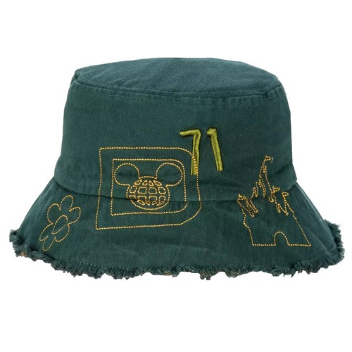 Rare Mickey & Co Green and Yellow Bucket Hat Disneys Mickey Mouse Yellow and Green Bucket Hat main image 3