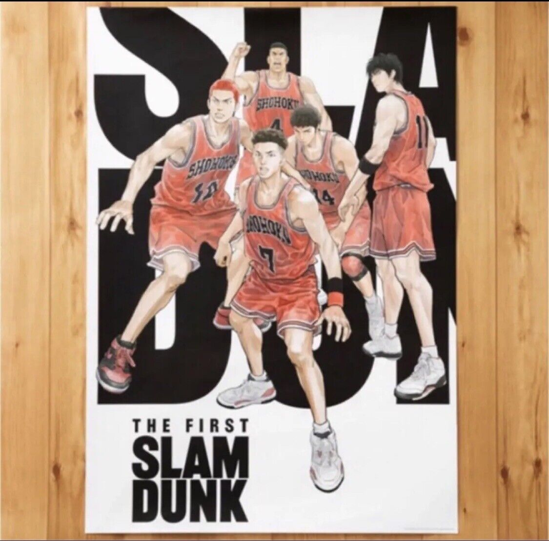The First Slam Dunk Movie Original B2 Poster Movie limited The First Slam Dunk Movie Original B2 Poster Movie limited