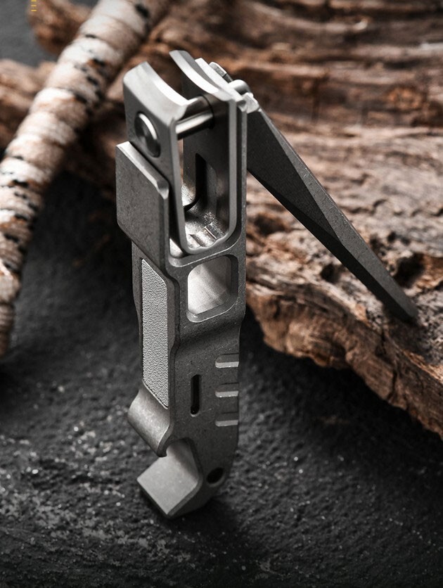 Titanium Alloy Portable Multi Tools Nail Clippers EDC Opener