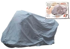Open Box BikeTek Economy PVC Motorcycle Rain-Cover Sport Bike 250 500cc Medium