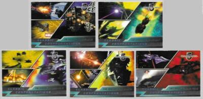 Rittenhouse Complete Babylon 5 - Classic Confrontations CC3 CC4 CC6 CC7 CC8