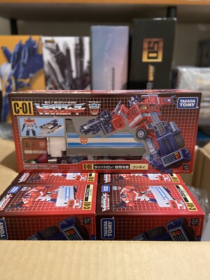 Transformers Missing Link C-01 Optimus Prime (Convoy) Action Figure US Stock