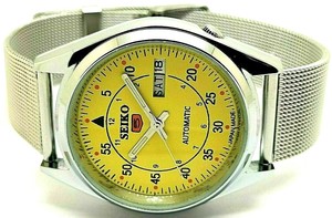 Montre homme Seiko 5 Suits SRPD75K1 Automatique Mesh - Seiko E-boutique  Officielle