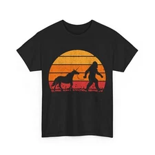 Bigfoot Shirt, Sasquatch Unicorn Shirt, Bigfoot Lovers Women Men Shirt 