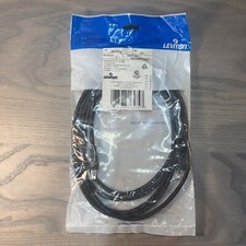 Cat 5e UTP Patch Cord, 10-foot, Black, 5G460-...