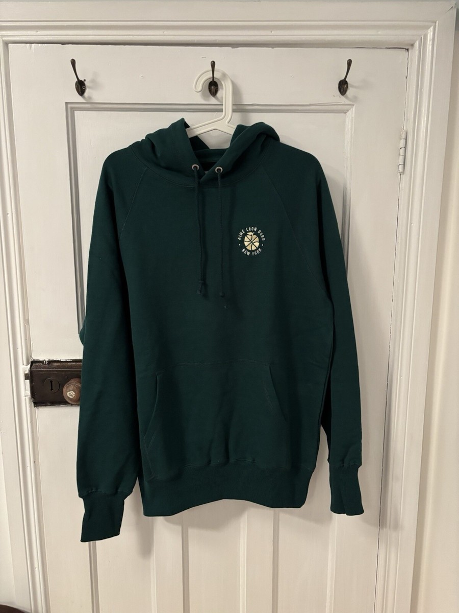 Aimé Leon Dore x New Balance Hoodie Green, Medium, Perfect