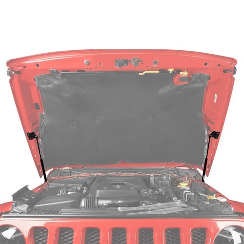 Front Hood Lift Liftgate Support Bracket Fit 18-24 Jeep Wrangler JL Gladiator JT - Picture 12 of 12