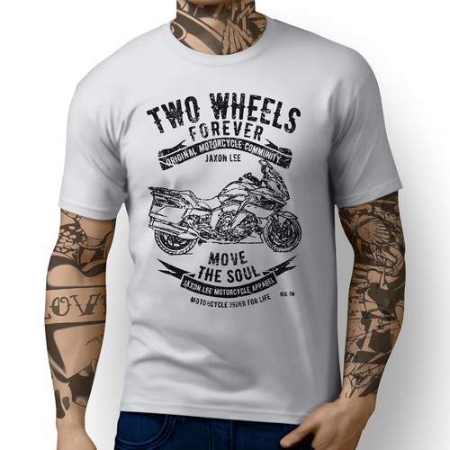 JL Soul Illustration For A BMW K1600GT Motorbike Fan T-shirt - Picture 3 of 24