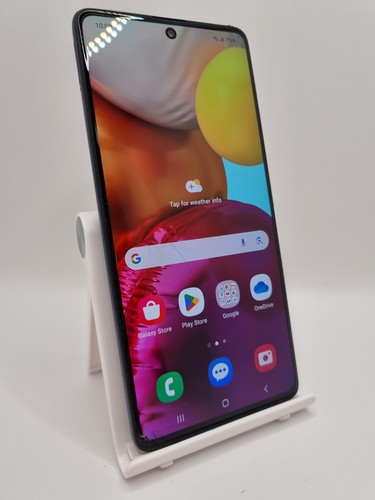Samsung Galaxy A71 schwarz entsperrt Dual Sim 128GB 6GB Android Smartphone gesprungen