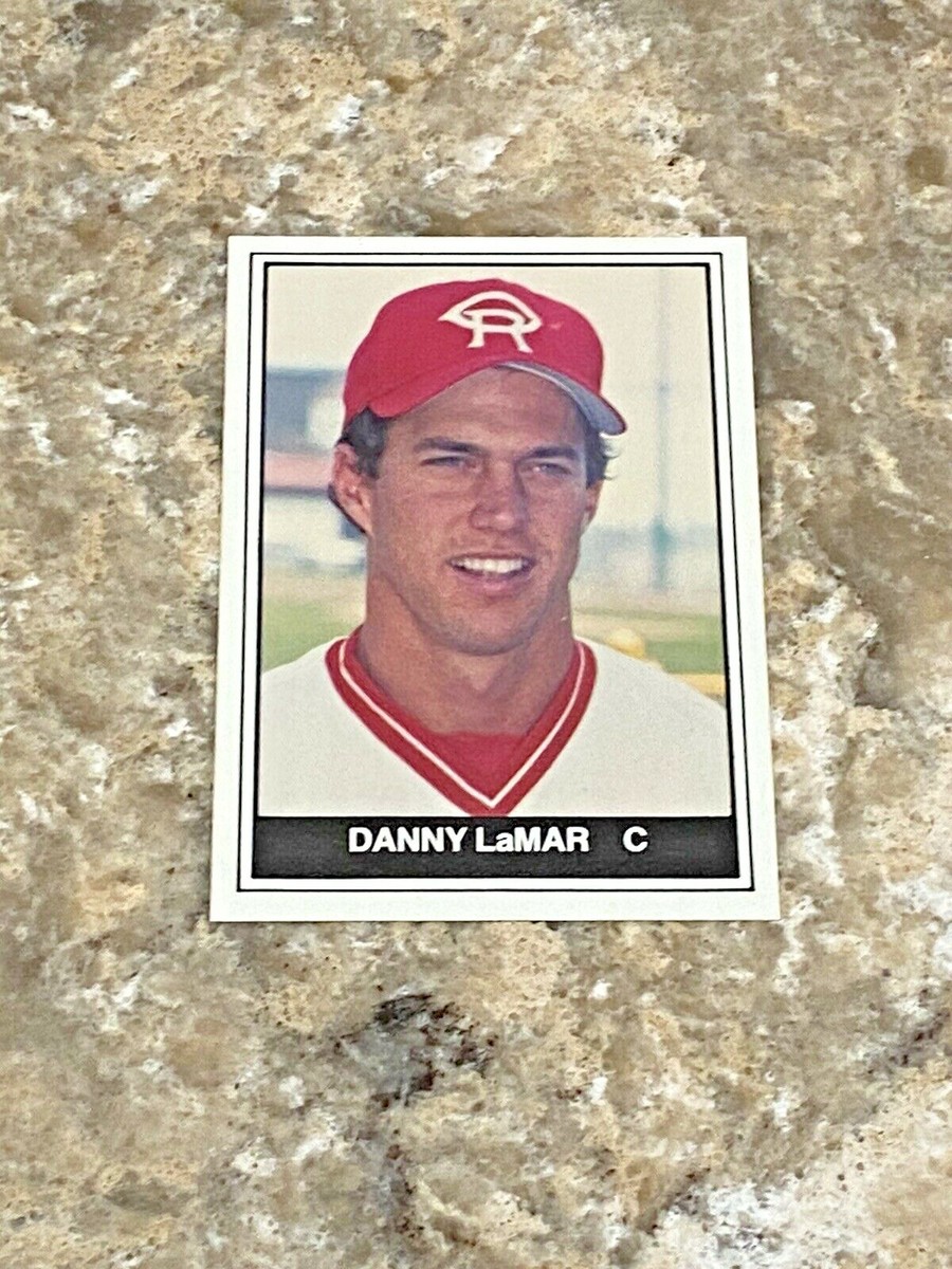 1982 TCMA Danny LaMar #174 Cedar Rapids Reds Minor League Baseball